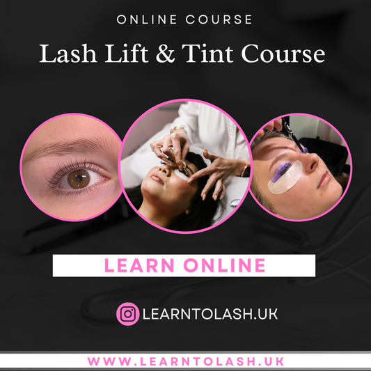 Online Lash Lift & Tint Training Course