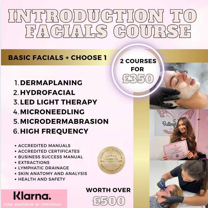 1-1 Introduction to Facials Course (Manchester)